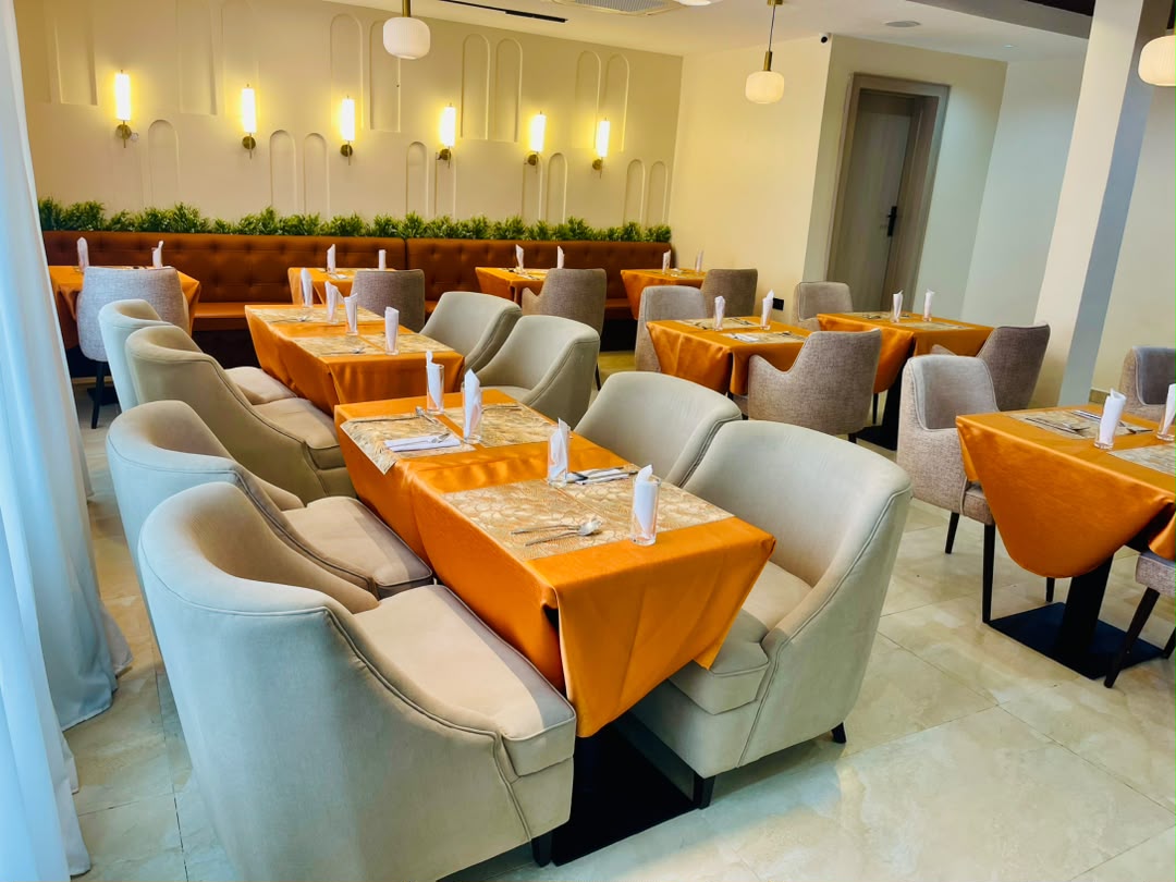 Dining at Wesley Hotels, Benin City