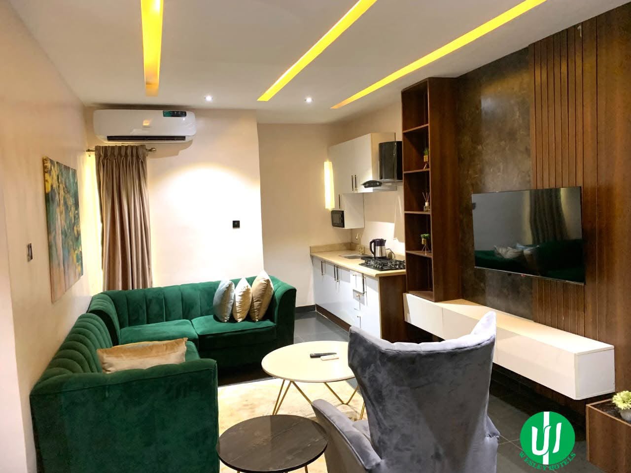 Wesley Double Room Apartment at Wesley Hotels, Benin City